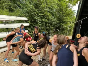 Shiplake Vikings juniors exercise