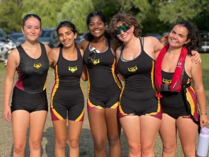 Shiplake Vikings rowing girls crew